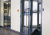 Алюминиевая дверь 600x2200 мм. GFTD34204