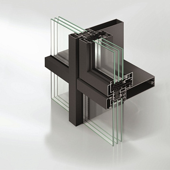 Витраж Schuco AWS 75